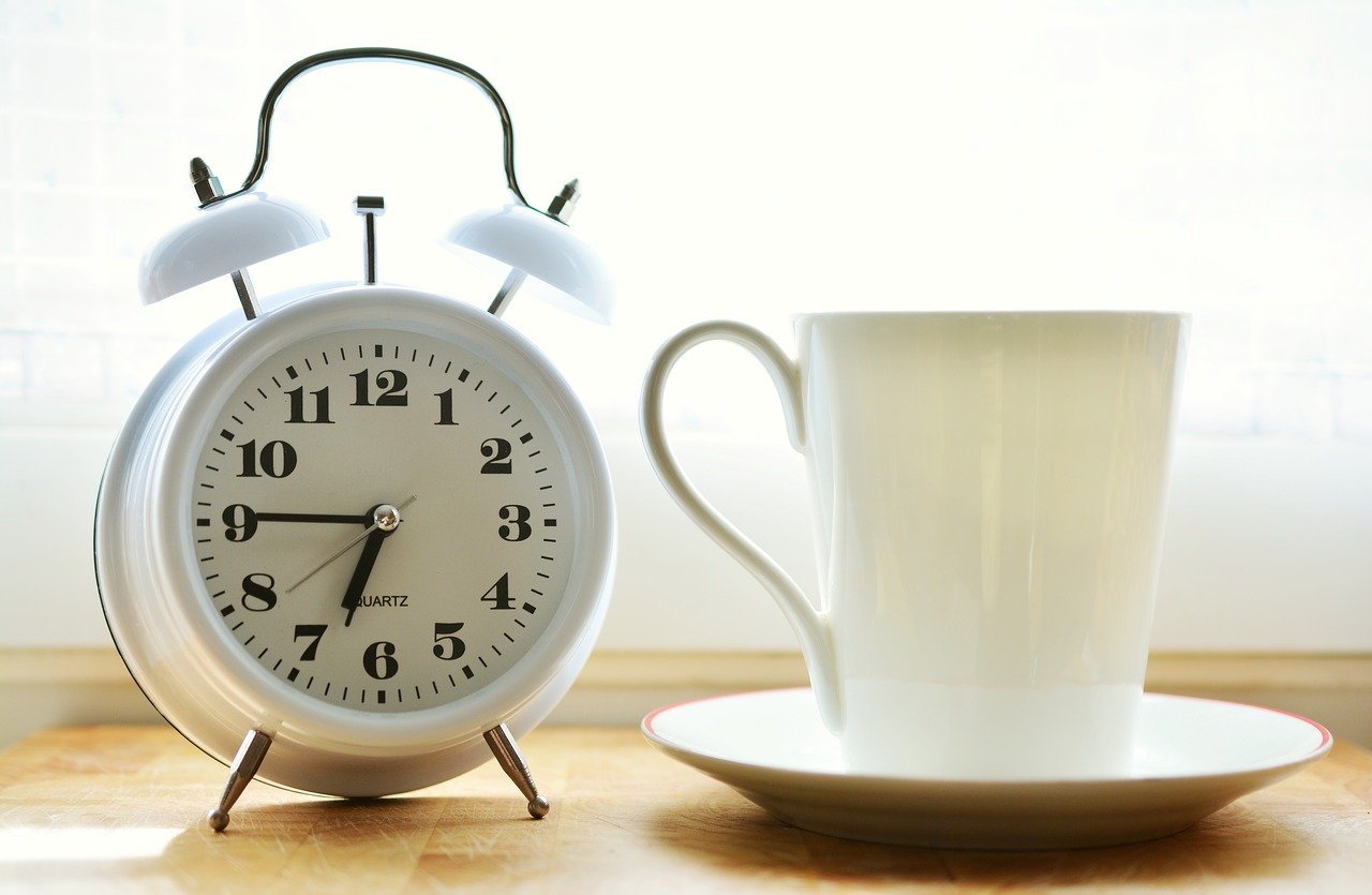 prendre le temps de boire son café
