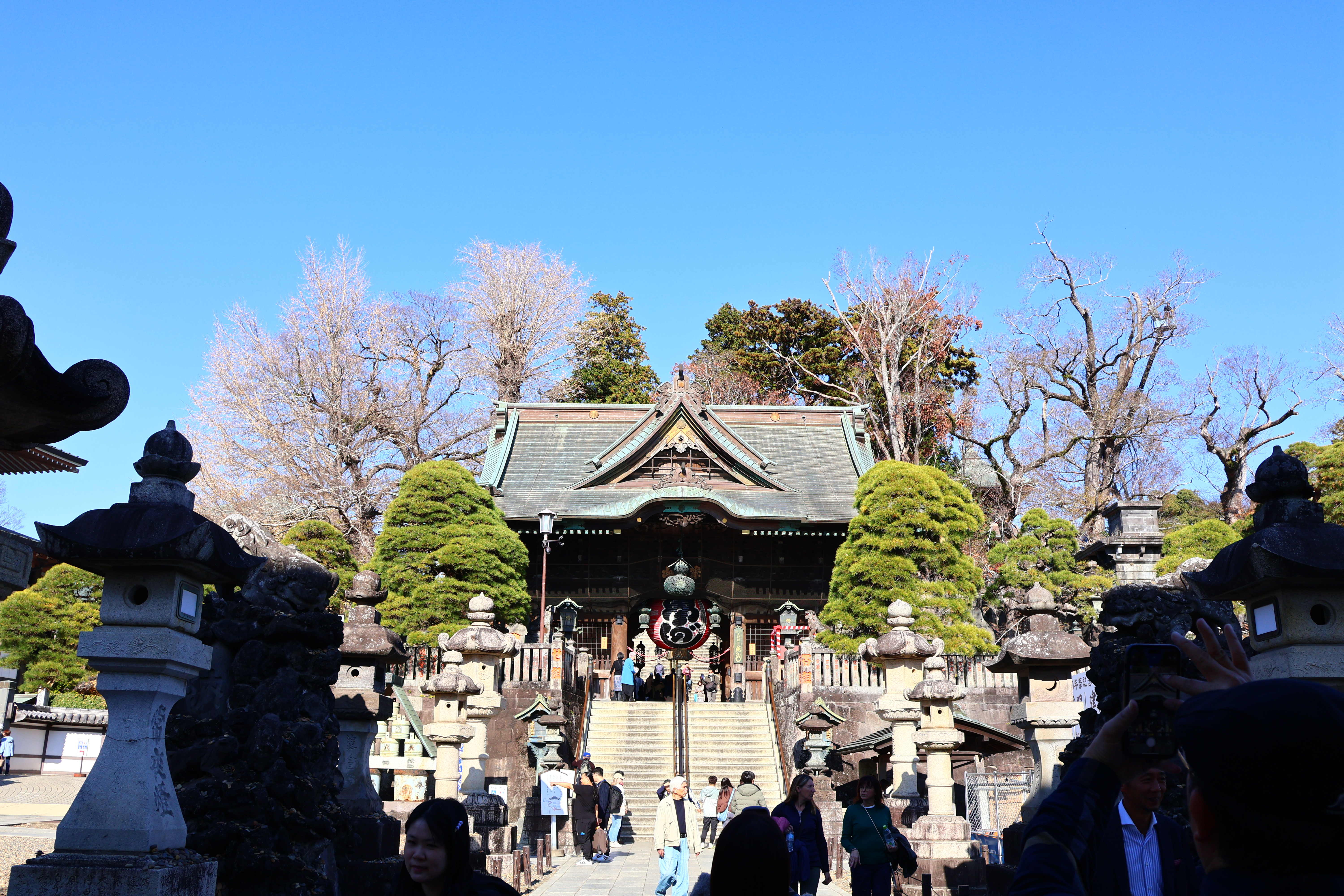 entrée du complexe de Narita-san